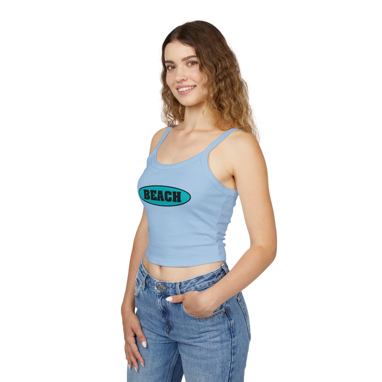 Beach Women's Spaghetti Strap Tank Top