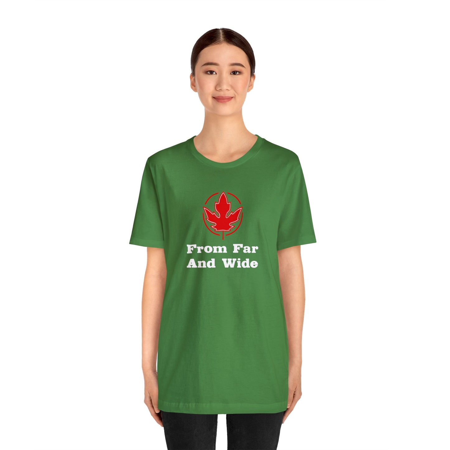From Far..Unisex Jersey Short Sleeve Tee