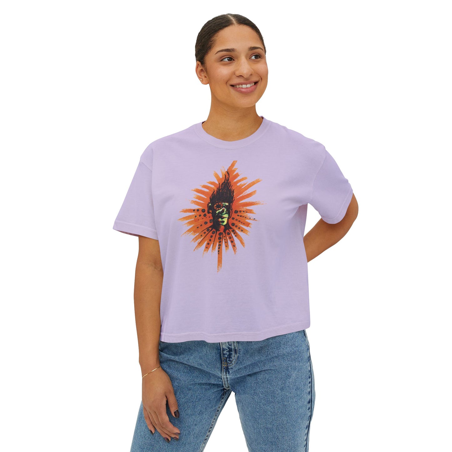 Orange Ya Feelin It Women's Boxy Tee