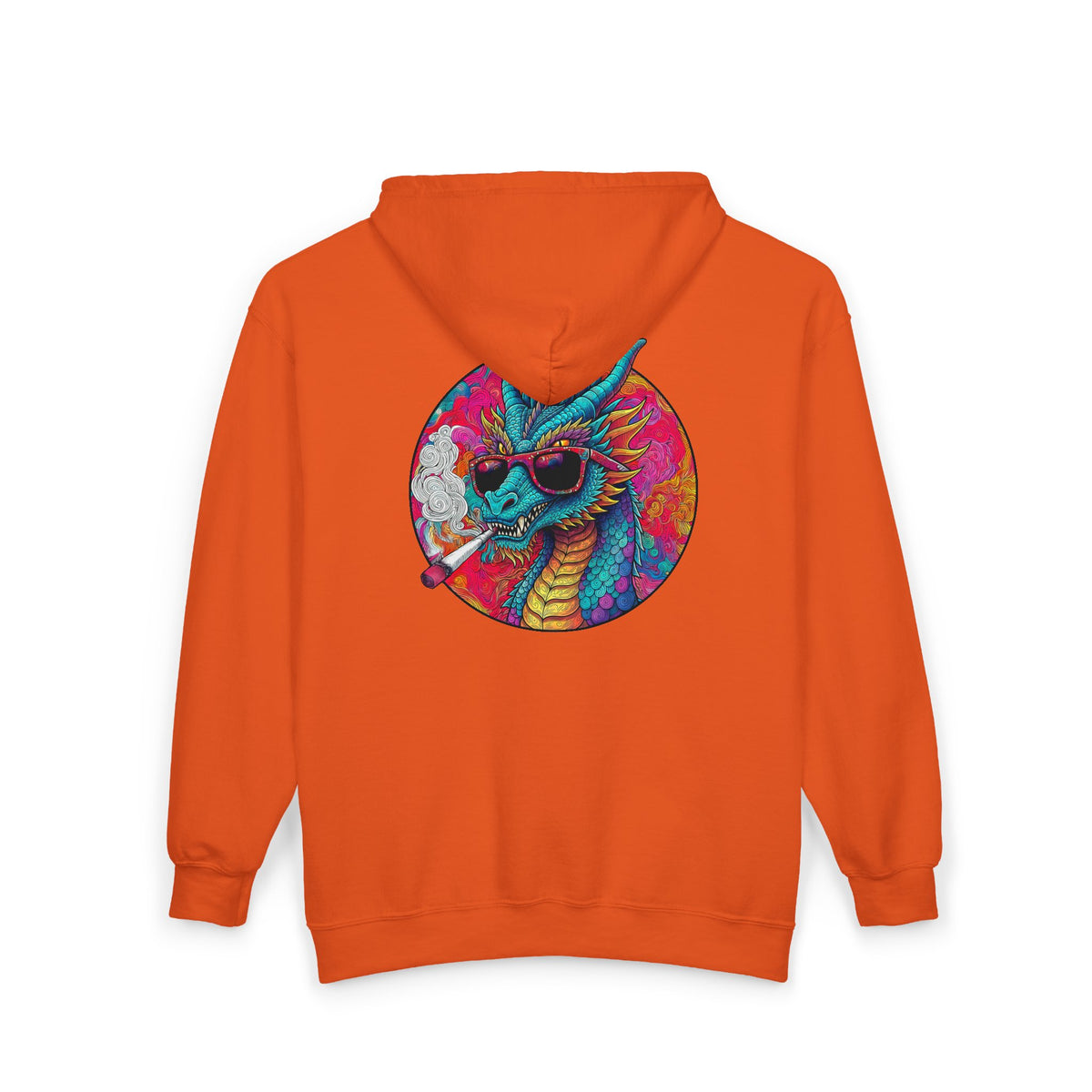 Dragon Puffer Unisex Heavy Blend™ Full Zip Hooded Sweatshirt