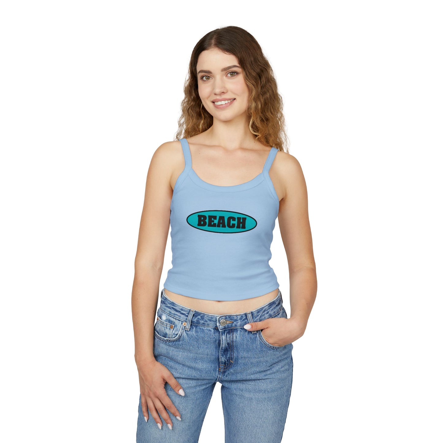 Beach Women's Spaghetti Strap Tank Top