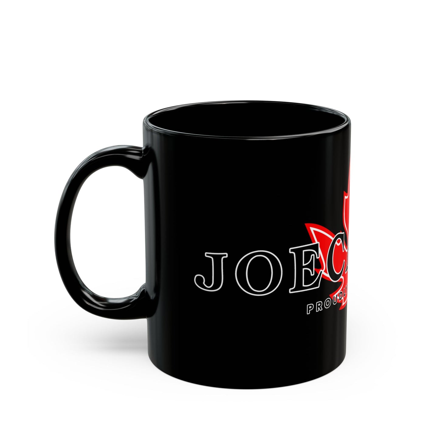 Trademarked JoeCanada Black Mug (11oz, 15oz)