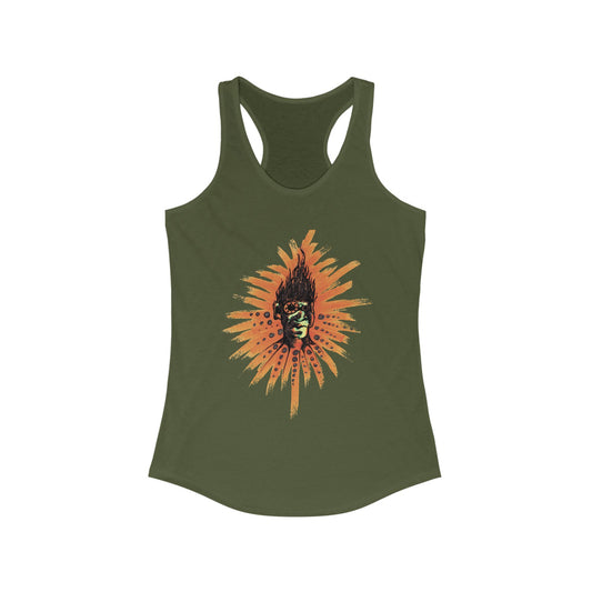 Orange Ya Feelin It Women's Ideal Racerback Tank