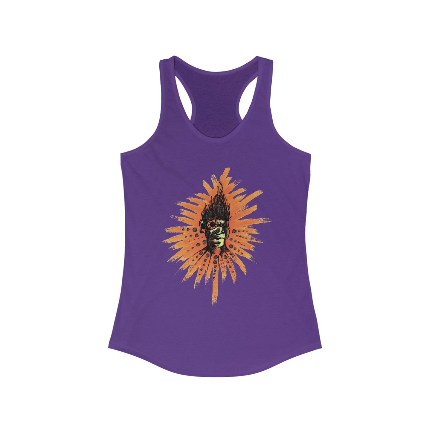 Orange Ya Feelin It Women's Ideal Racerback Tank