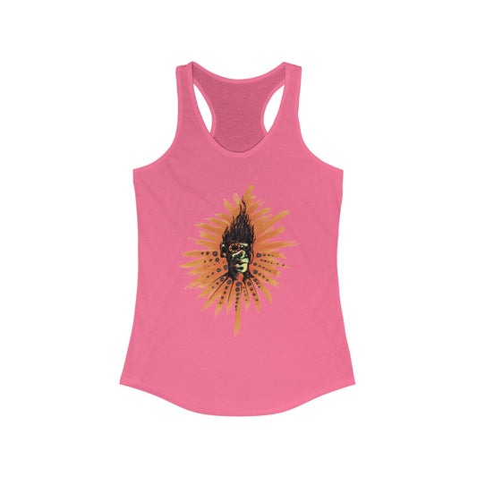 Orange Ya Feelin It Women's Ideal Racerback Tank