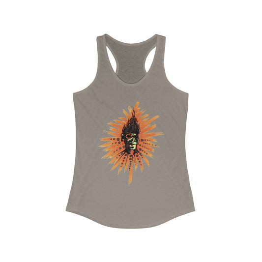 Orange Ya Feelin It Women's Ideal Racerback Tank