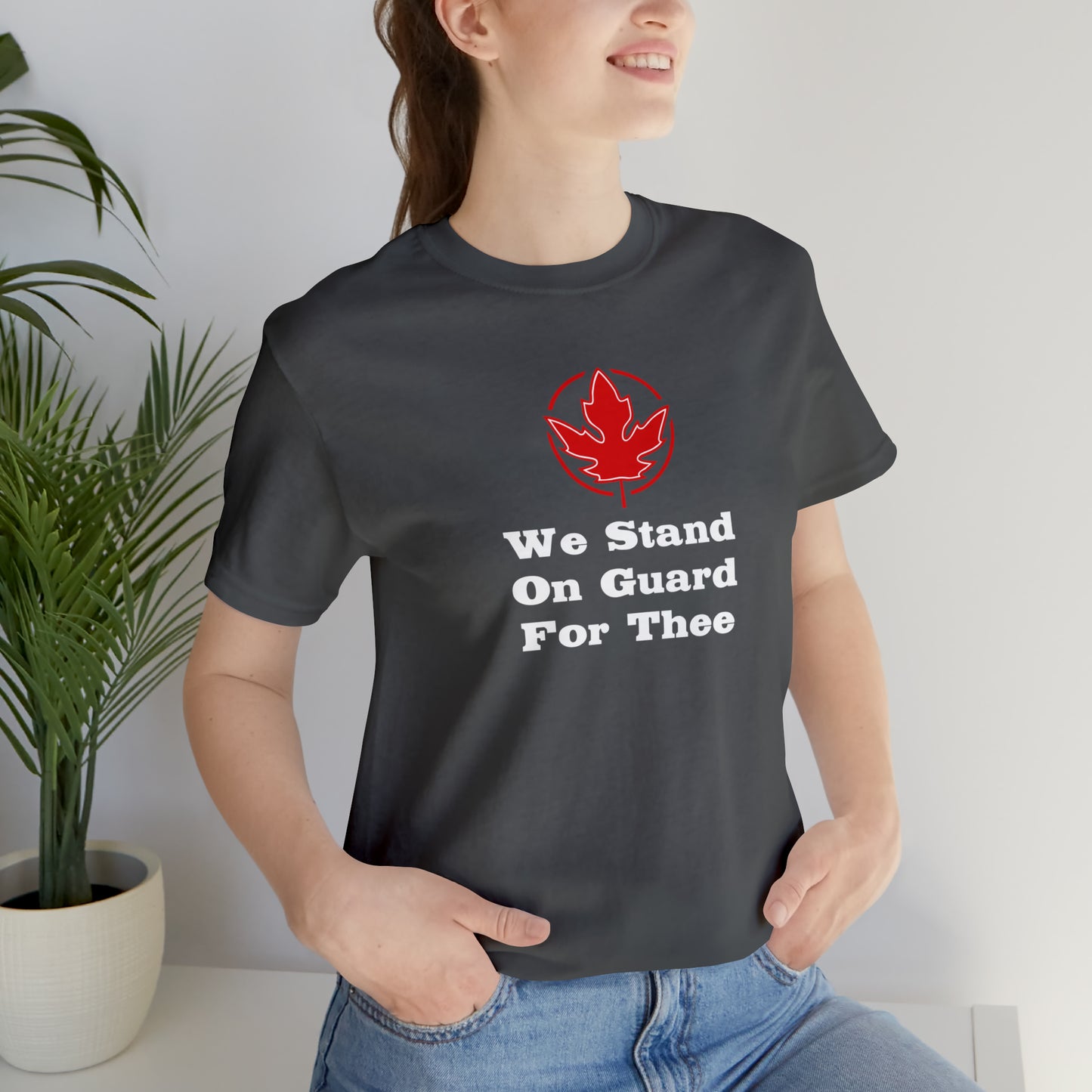 We Stand....Unisex Jersey Short Sleeve Tee