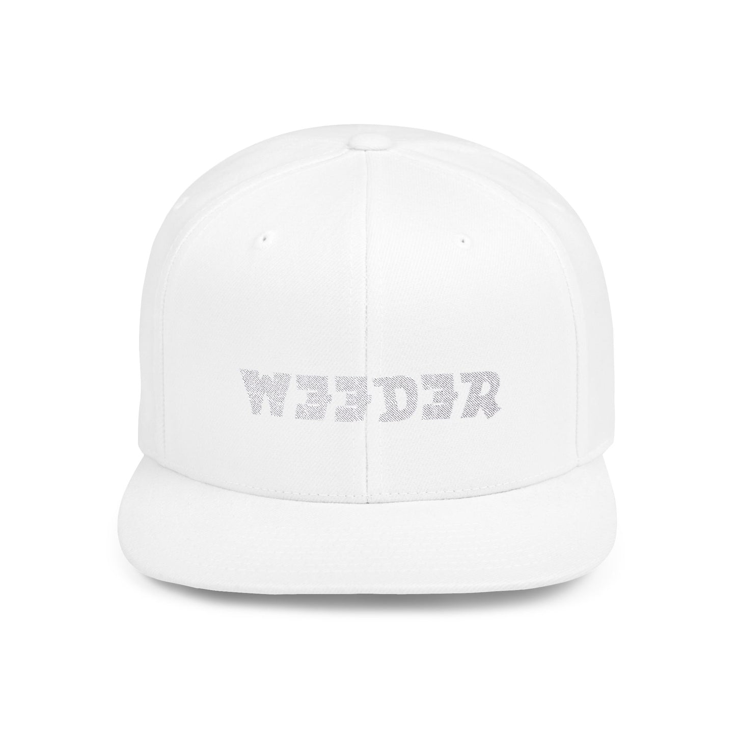 Weeder wear Flat Bill Snapback