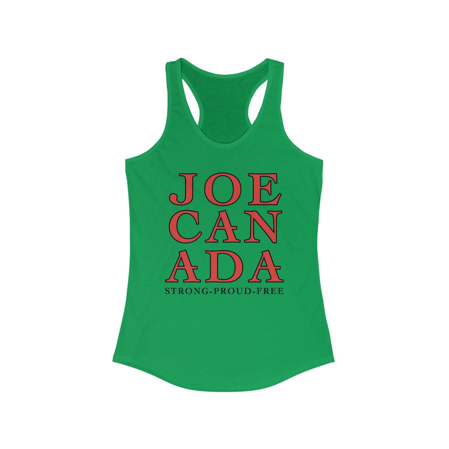 JoeCanada Strong Proud Women's Ideal Racerback Tank