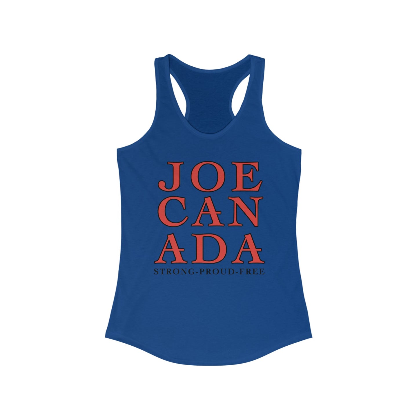 JoeCanada Strong Proud Women's Ideal Racerback Tank