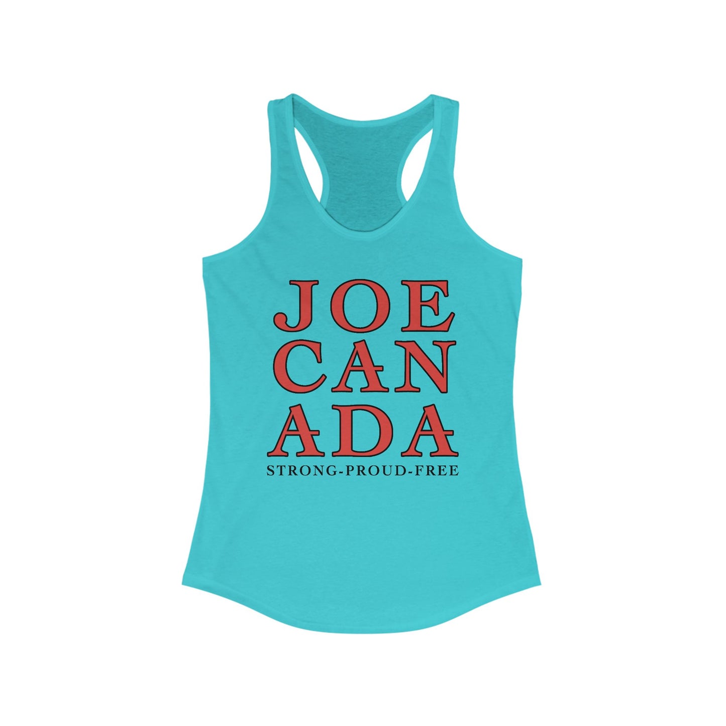 JoeCanada Strong Proud Women's Ideal Racerback Tank