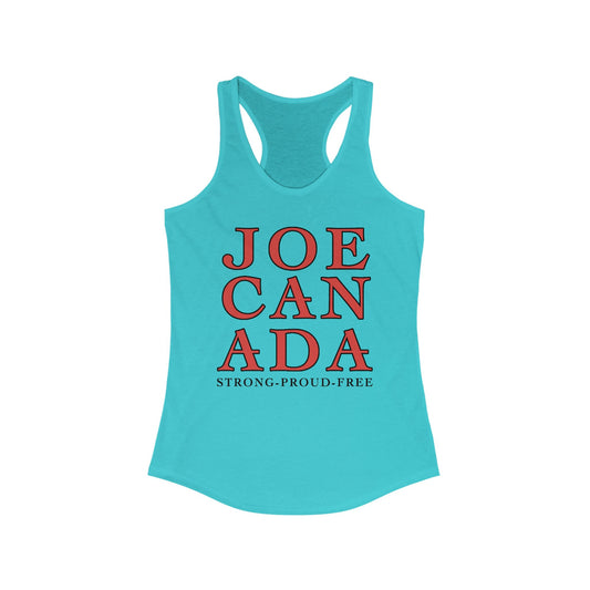 JoeCanada Strong Proud Women's Ideal Racerback Tank
