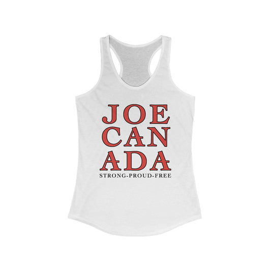 JoeCanada Strong Proud Women's Ideal Racerback Tank