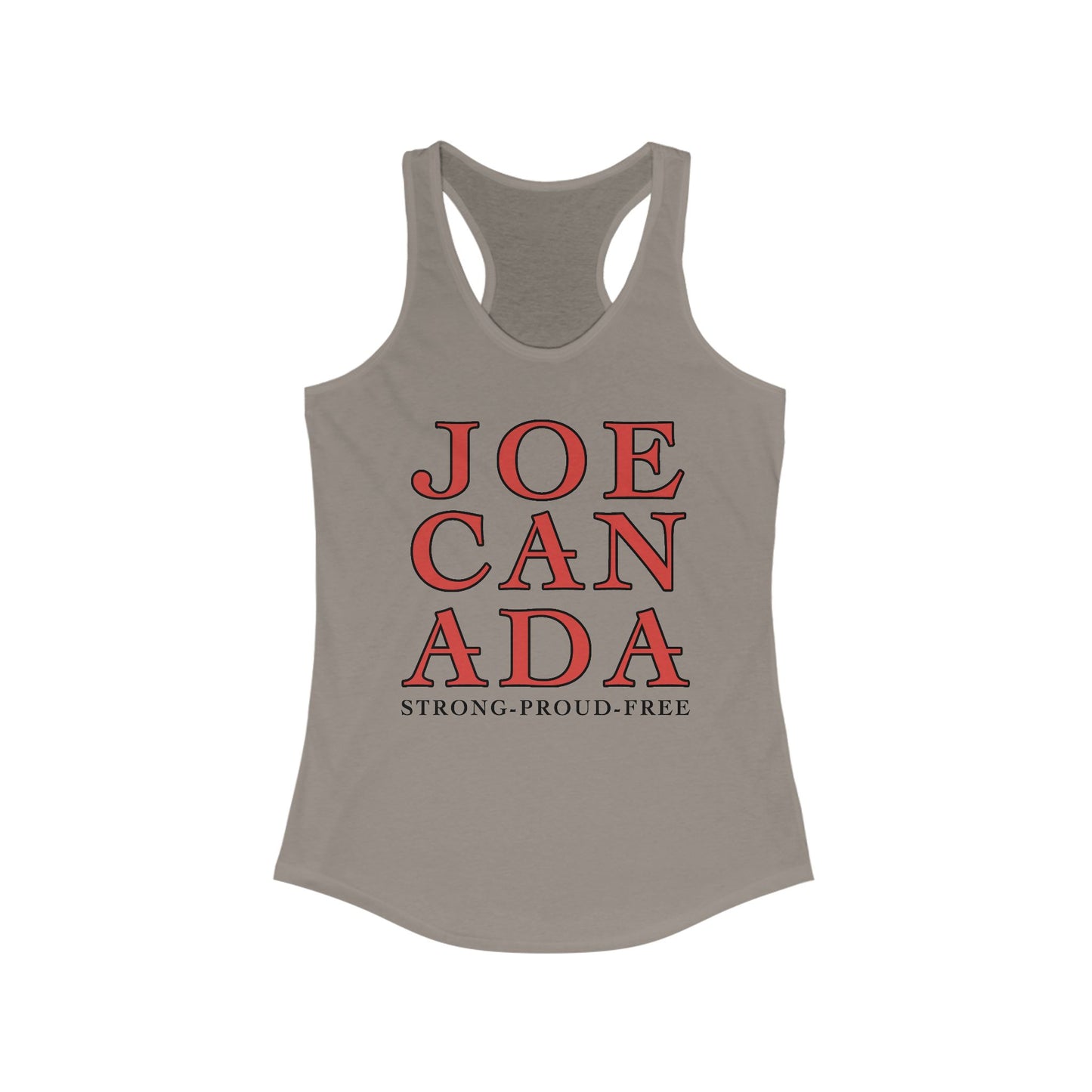 JoeCanada Strong Proud Women's Ideal Racerback Tank