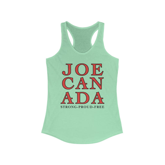 JoeCanada Strong Proud Women's Ideal Racerback Tank