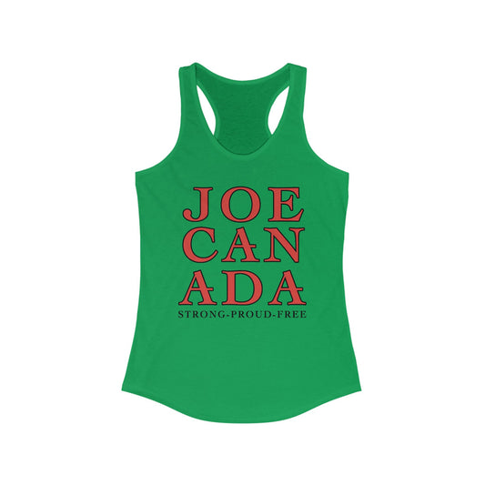JoeCanada Strong Proud Women's Ideal Racerback Tank
