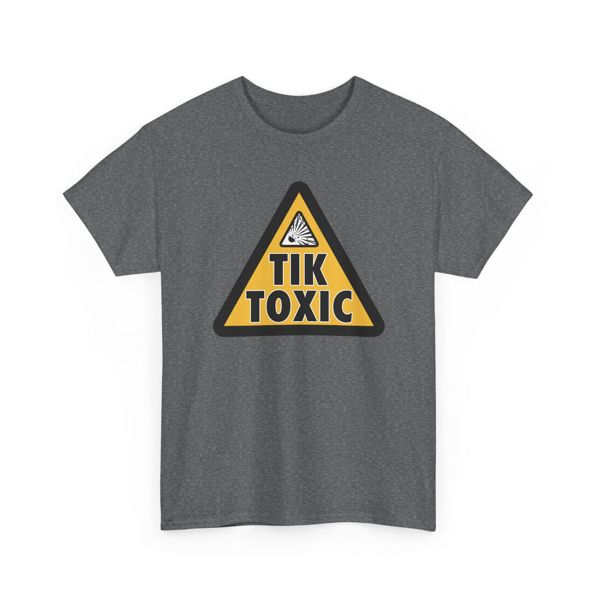 Triangle Tik  Toxic  Unisex Heavy Cotton Tee