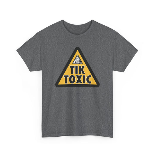 Triangle Tik  Toxic  Unisex Heavy Cotton Tee