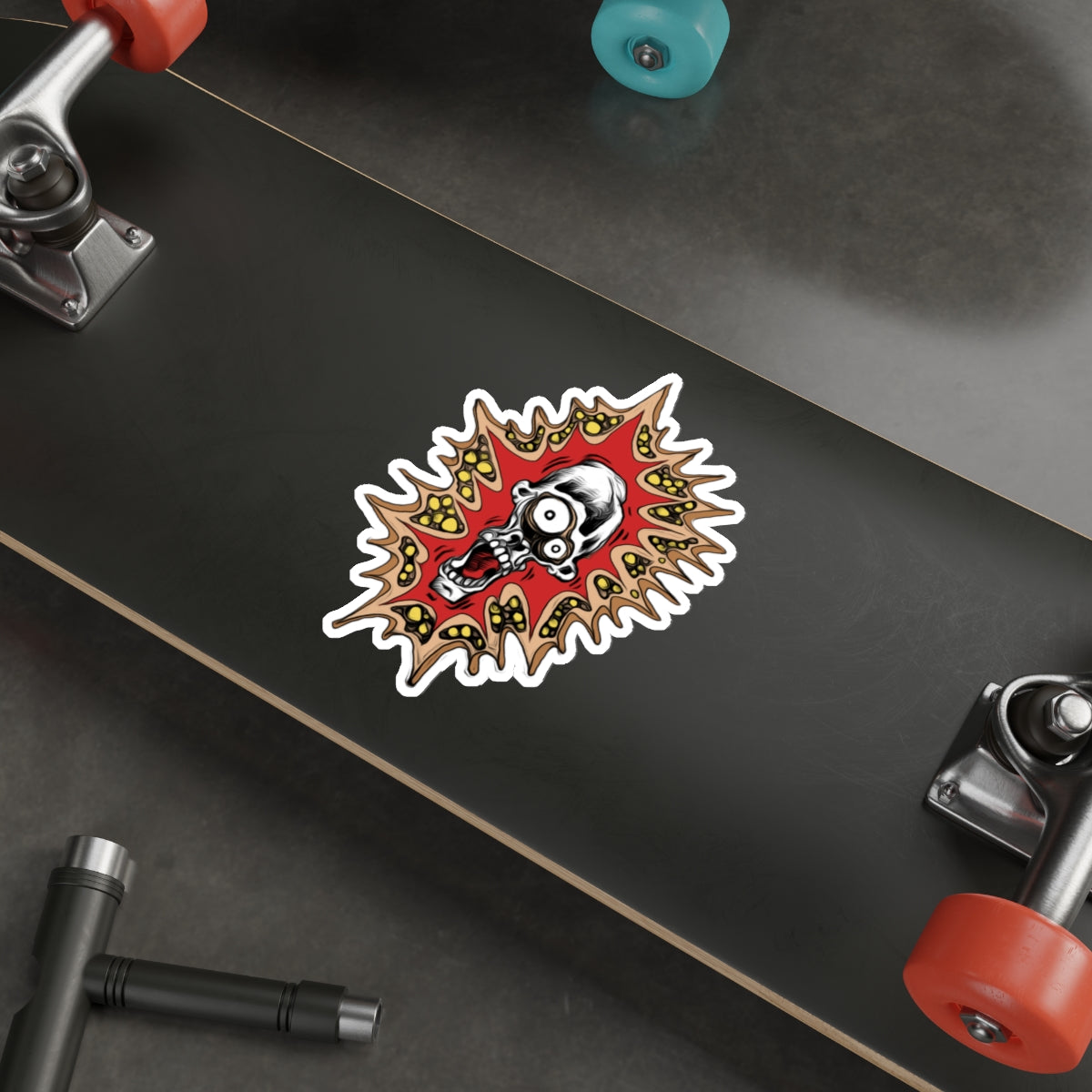 Skullploding..Die-Cut Stickers