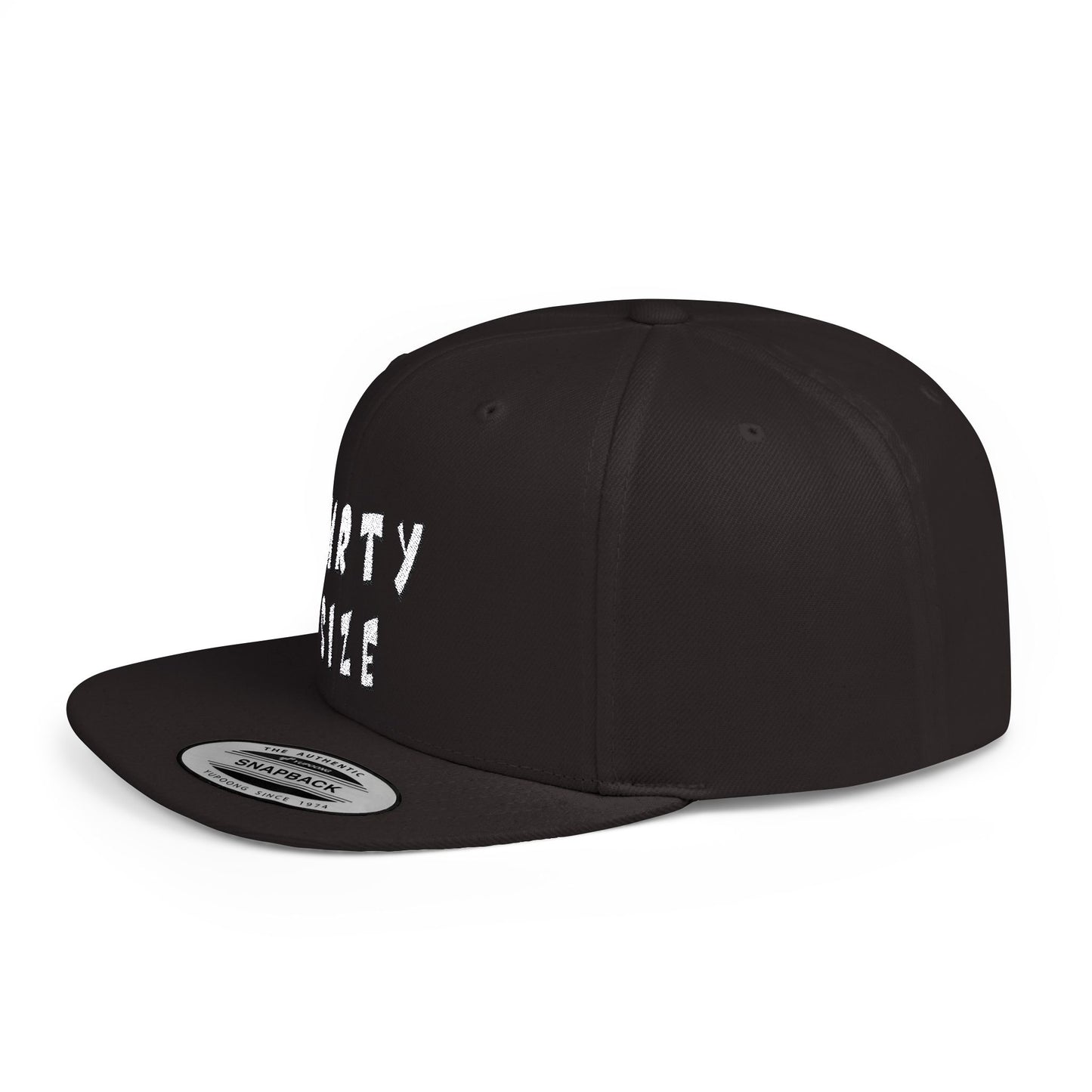 Party Size Flat Bill Snapback
