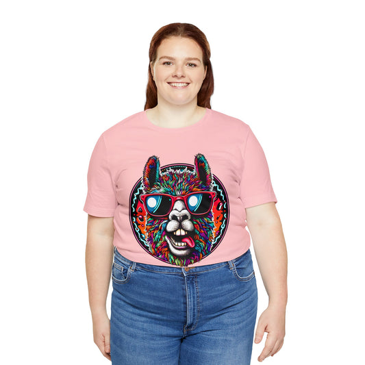 Mamma Llama..Unisex Jersey Short Sleeve Tee