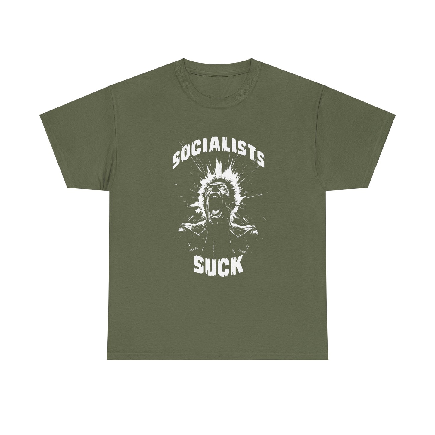 Socialists Suck Unisex Heavy Cotton Tee