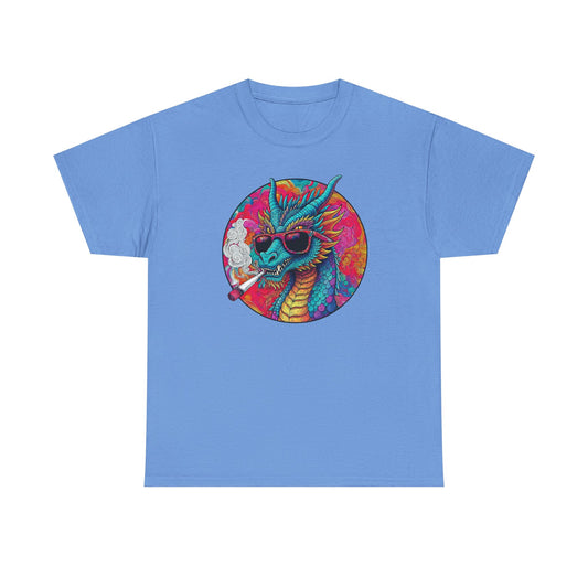 Dragon Puffer Unisex Heavy Cotton Tee
