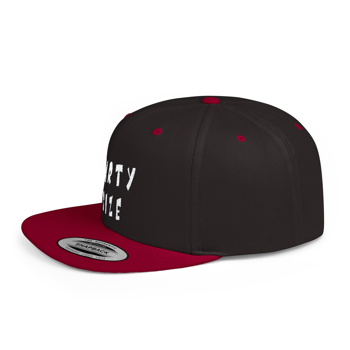 Party Size Flat Bill Snapback