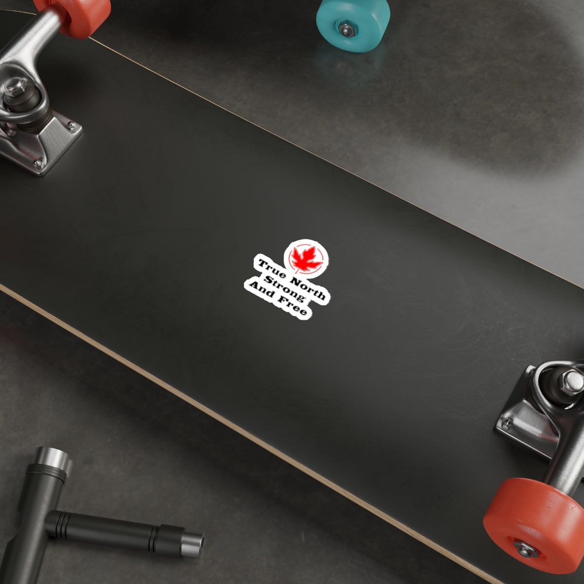 True North Die-Cut Stickers