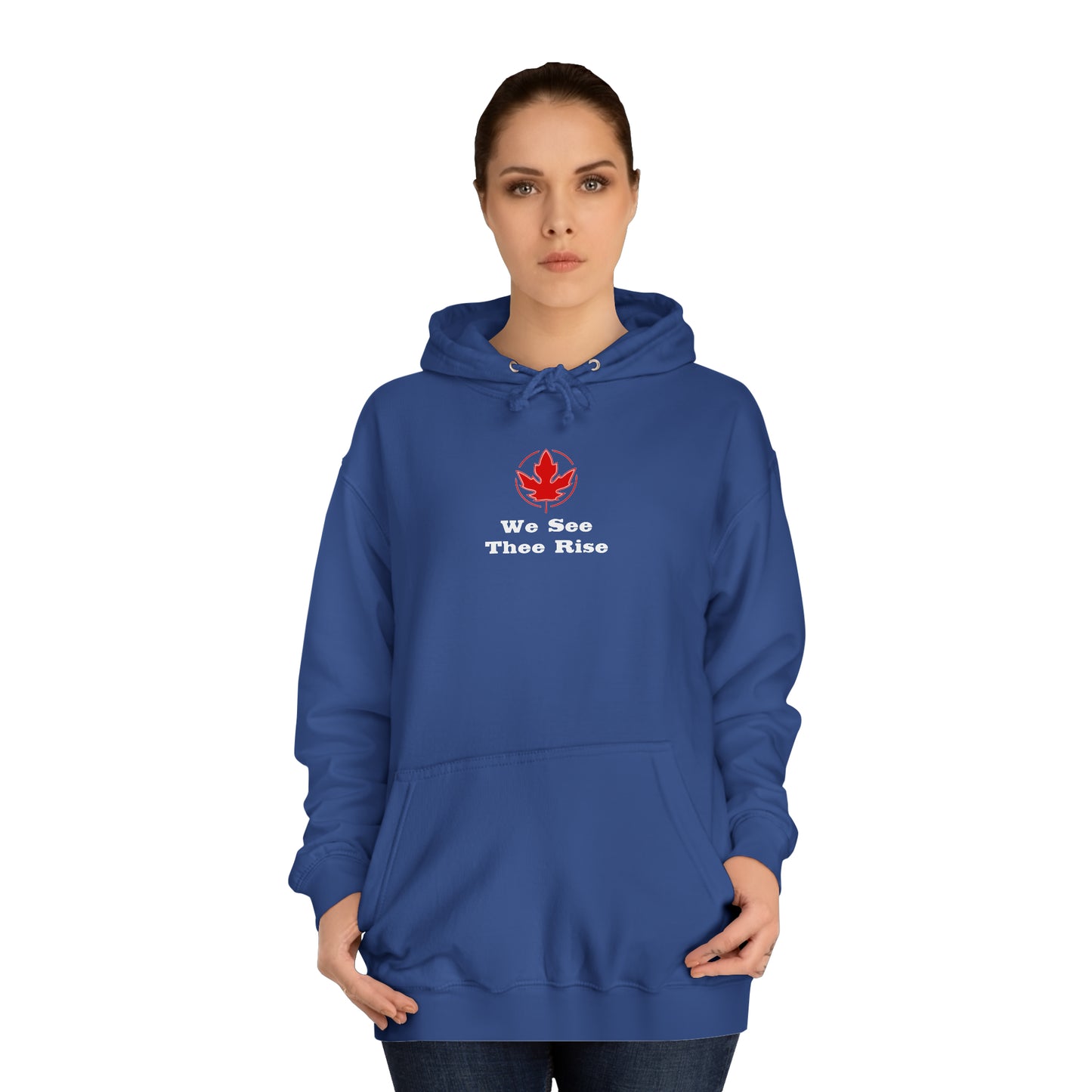 We See..Unisex College Hoodie