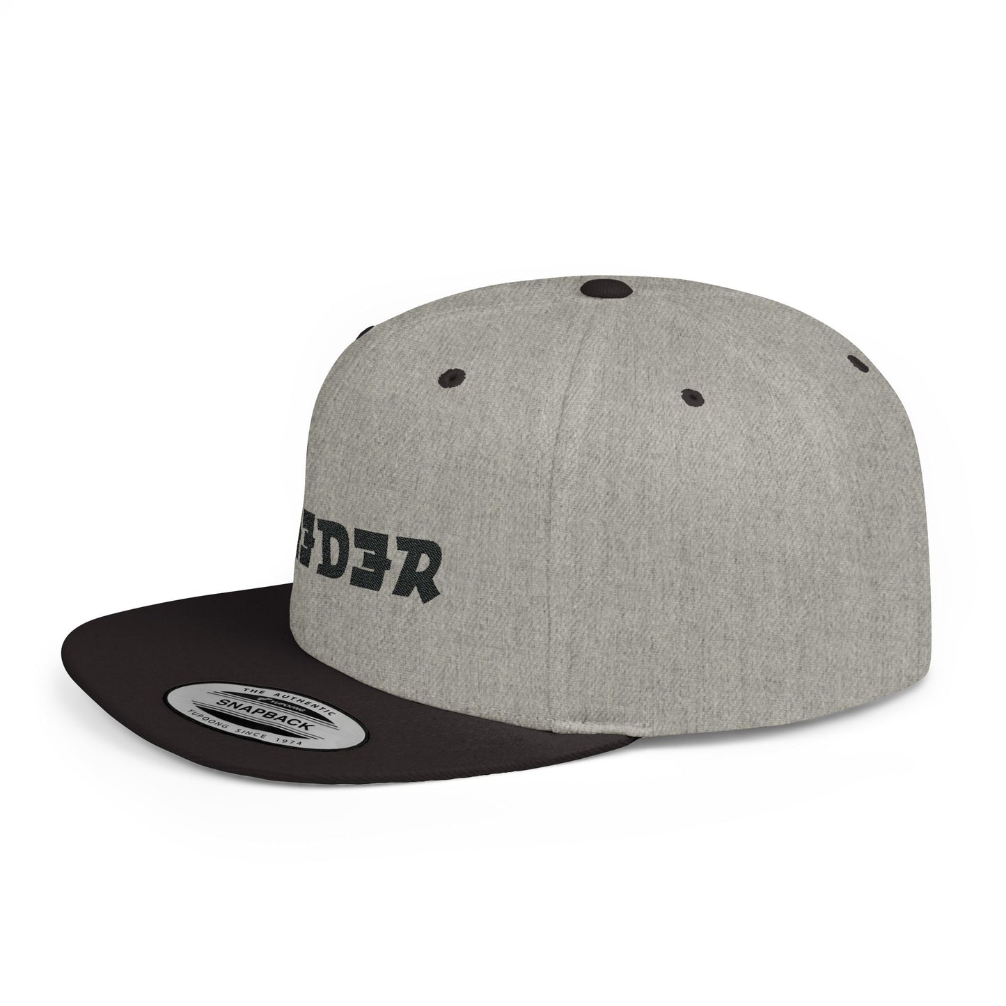 weeder wear Flat Bill Snapback