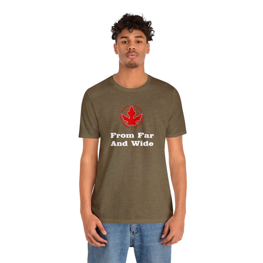 From Far..Unisex Jersey Short Sleeve Tee