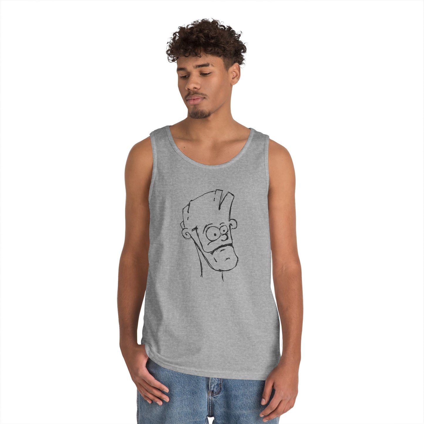 Airhead Unisex Heavy Cotton Tank Top