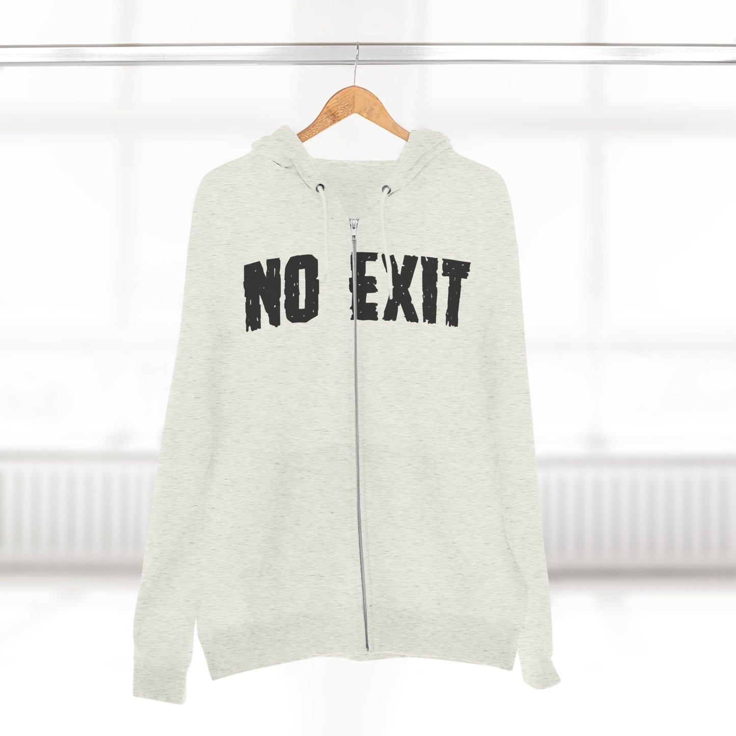 No Exit Unisex Zip Hoodie