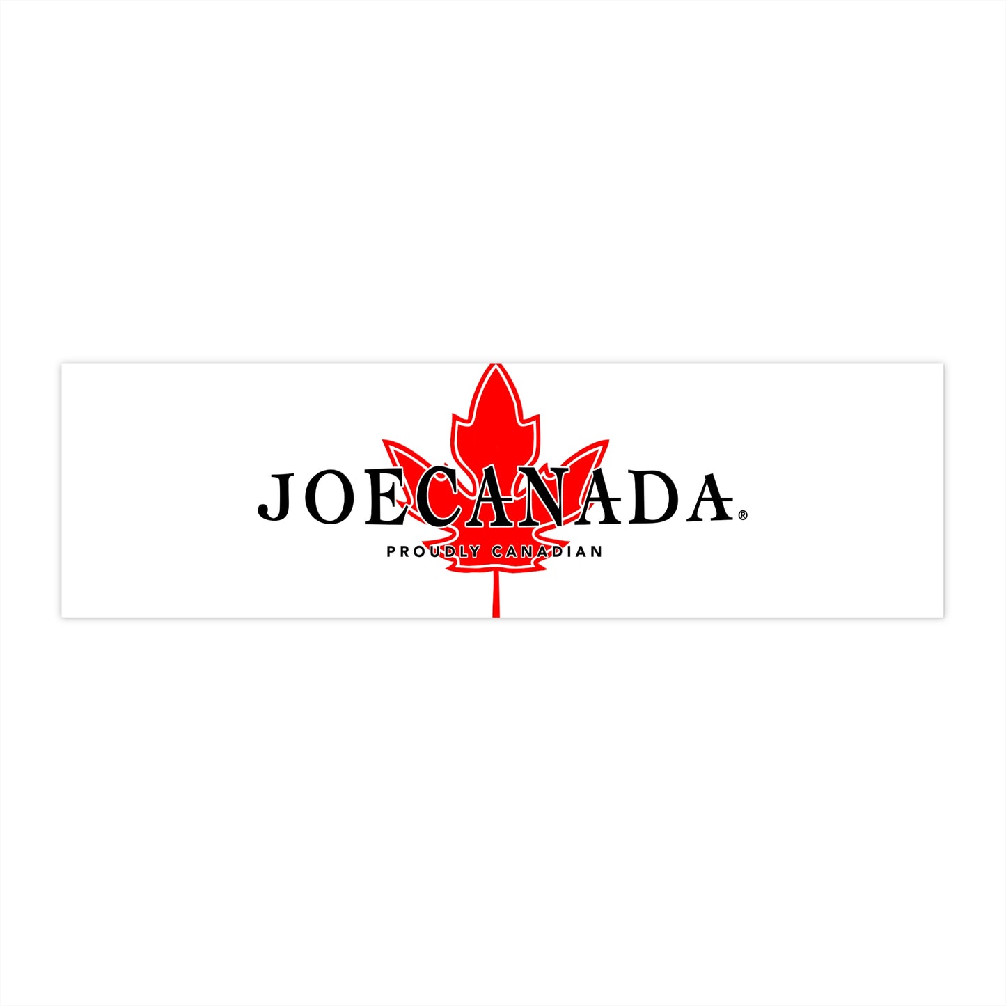 Trademarked JoeCanada Bumper Stickers