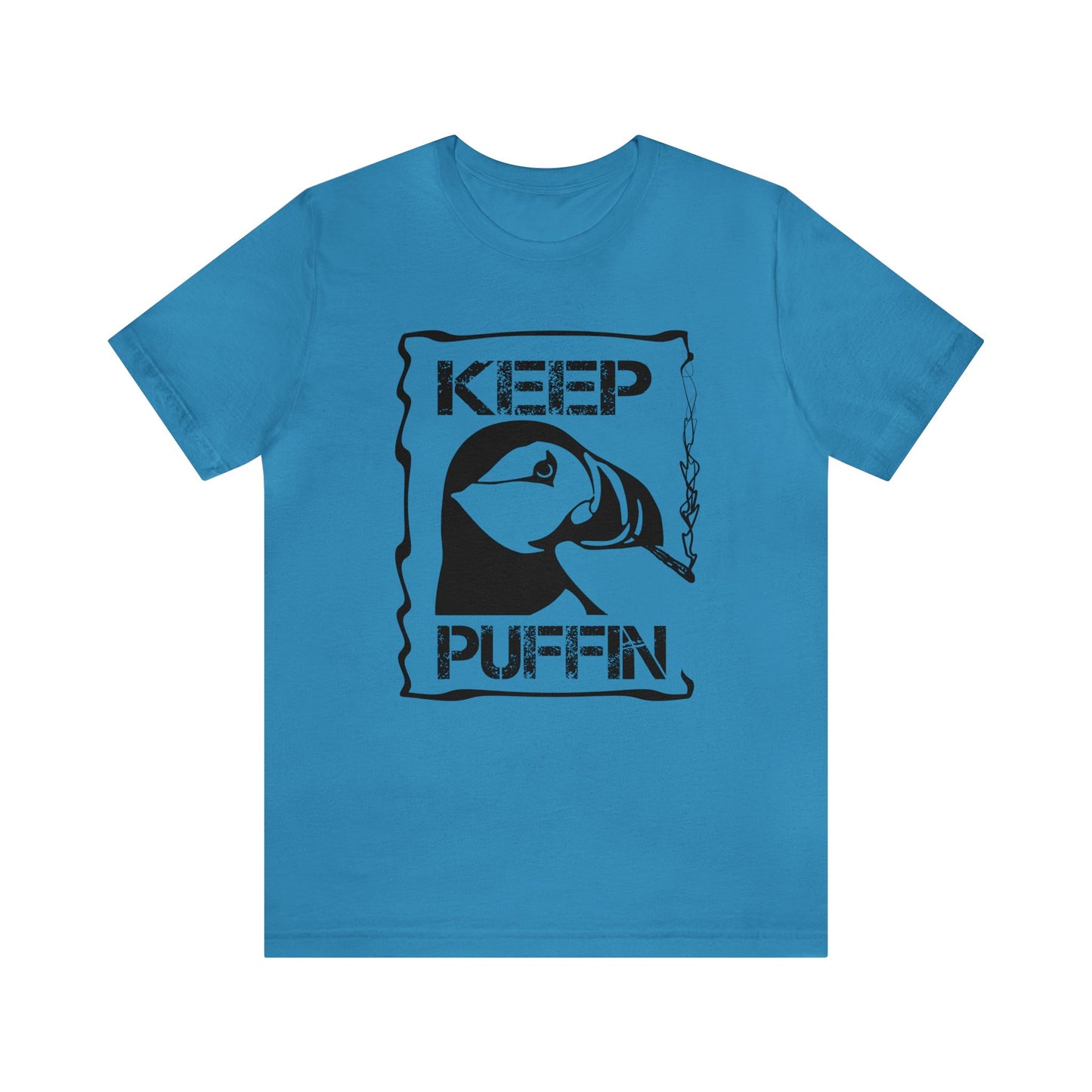 Keep Puffin..Unisex Jersey Short Sleeve Tee