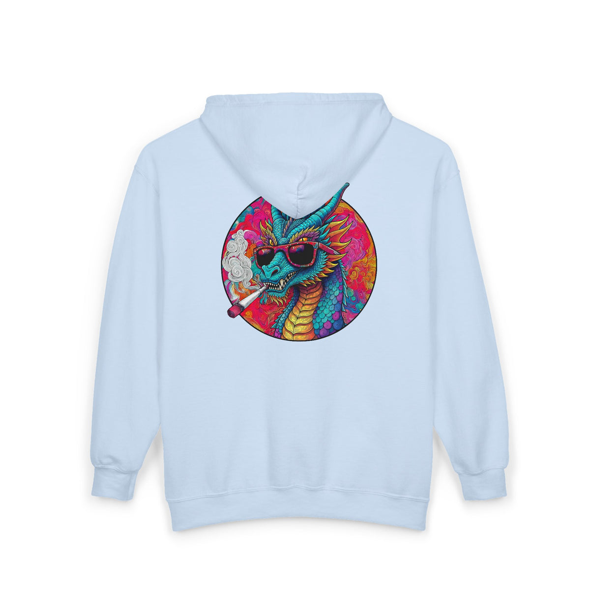 Dragon Puffer Unisex Heavy Blend™ Full Zip Hooded Sweatshirt