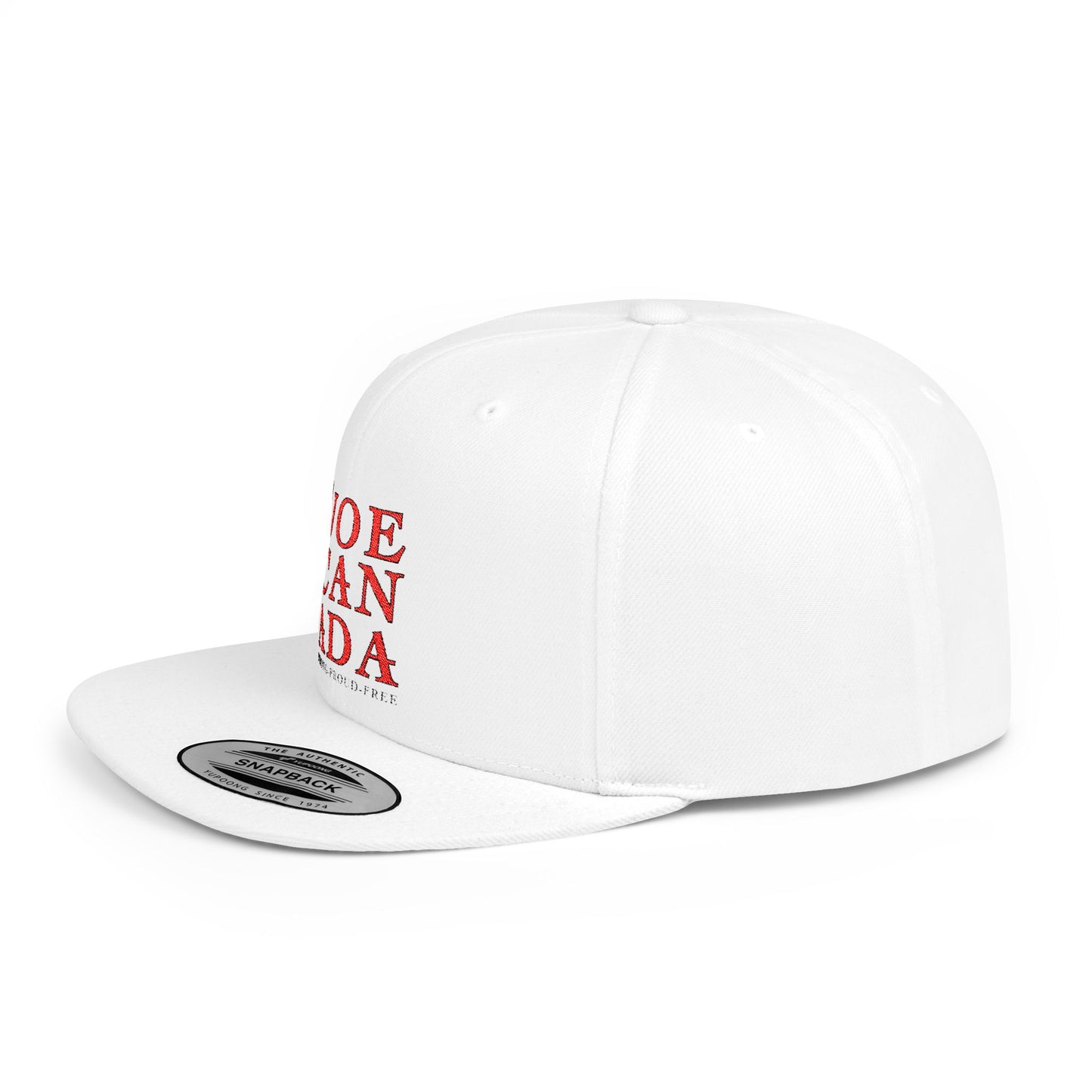 JoeCanada Strong Proud Free Flat Bill Snapback