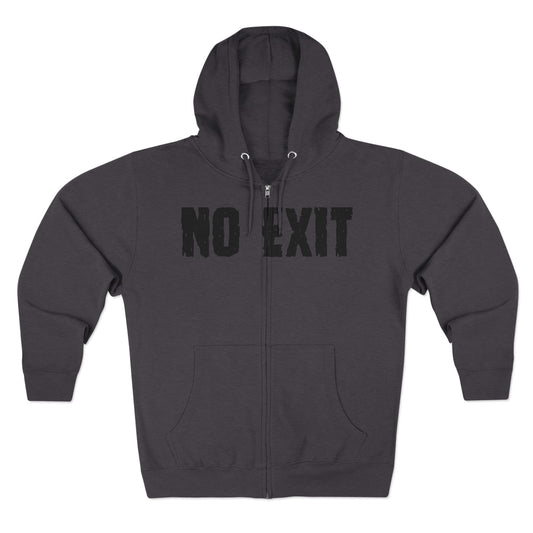 No Exit Unisex Zip Hoodie