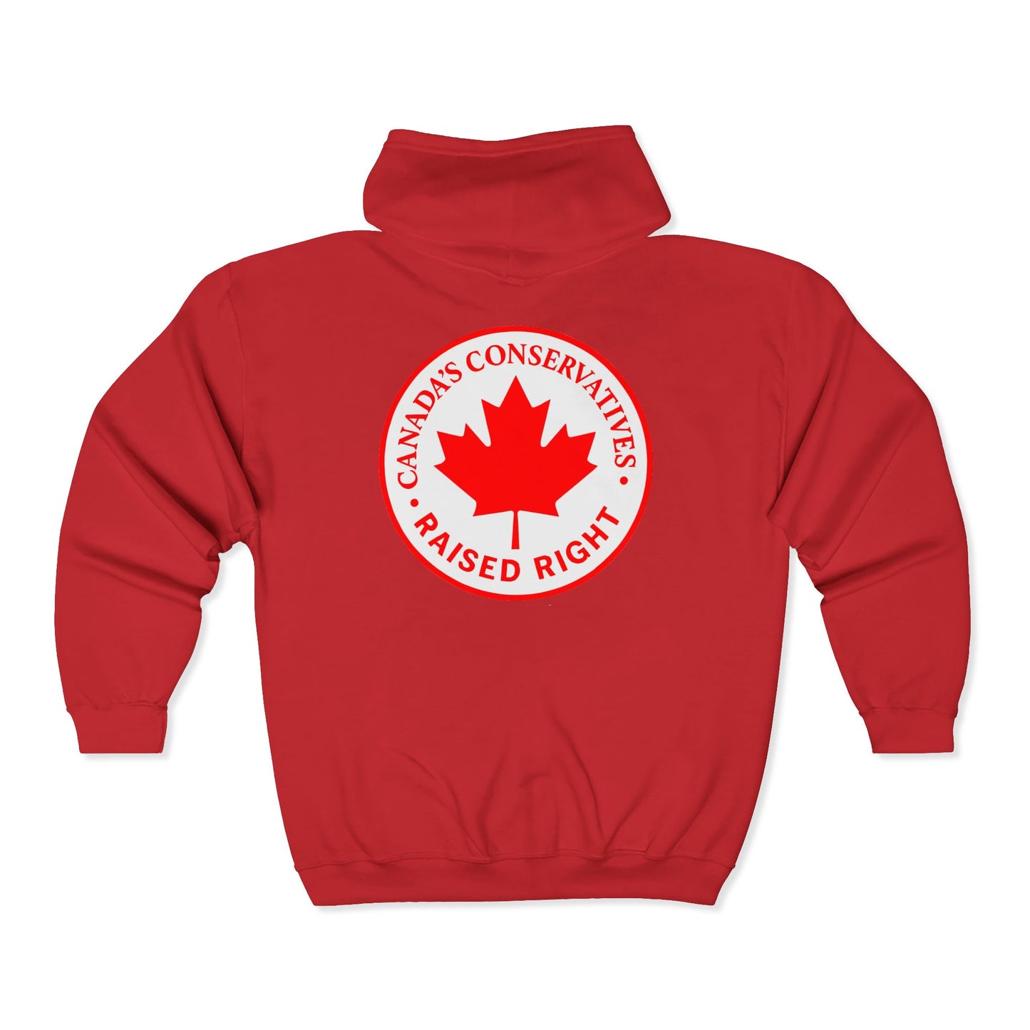 Can Con Raised Right Unisex Heavy Blend™ Full Zip Hooded Sweatshirt