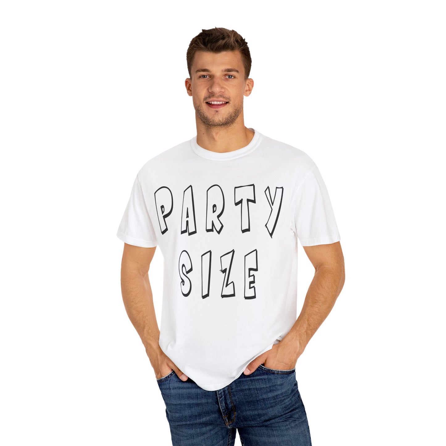 Party Size Unisex Garment-Dyed T-shirt