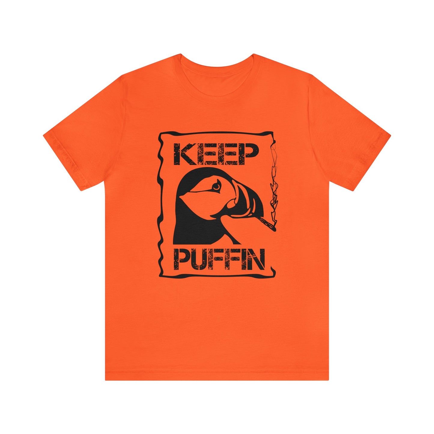Keep Puffin..Unisex Jersey Short Sleeve Tee