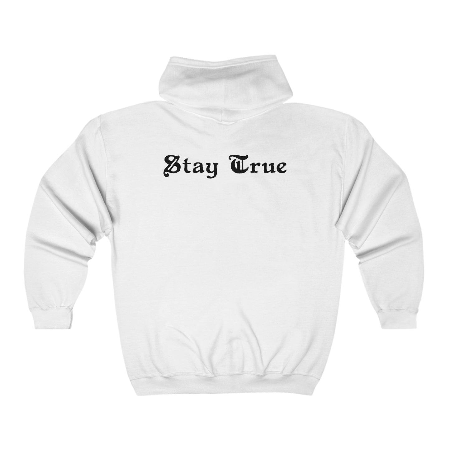 Stay True.  Unisex Heavy Blend™ Full Zip Hooded Sweatshirt