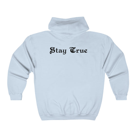Stay True.  Unisex Heavy Blend™ Full Zip Hooded Sweatshirt