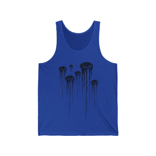 SEA OF EYES..Unisex Jersey Tank