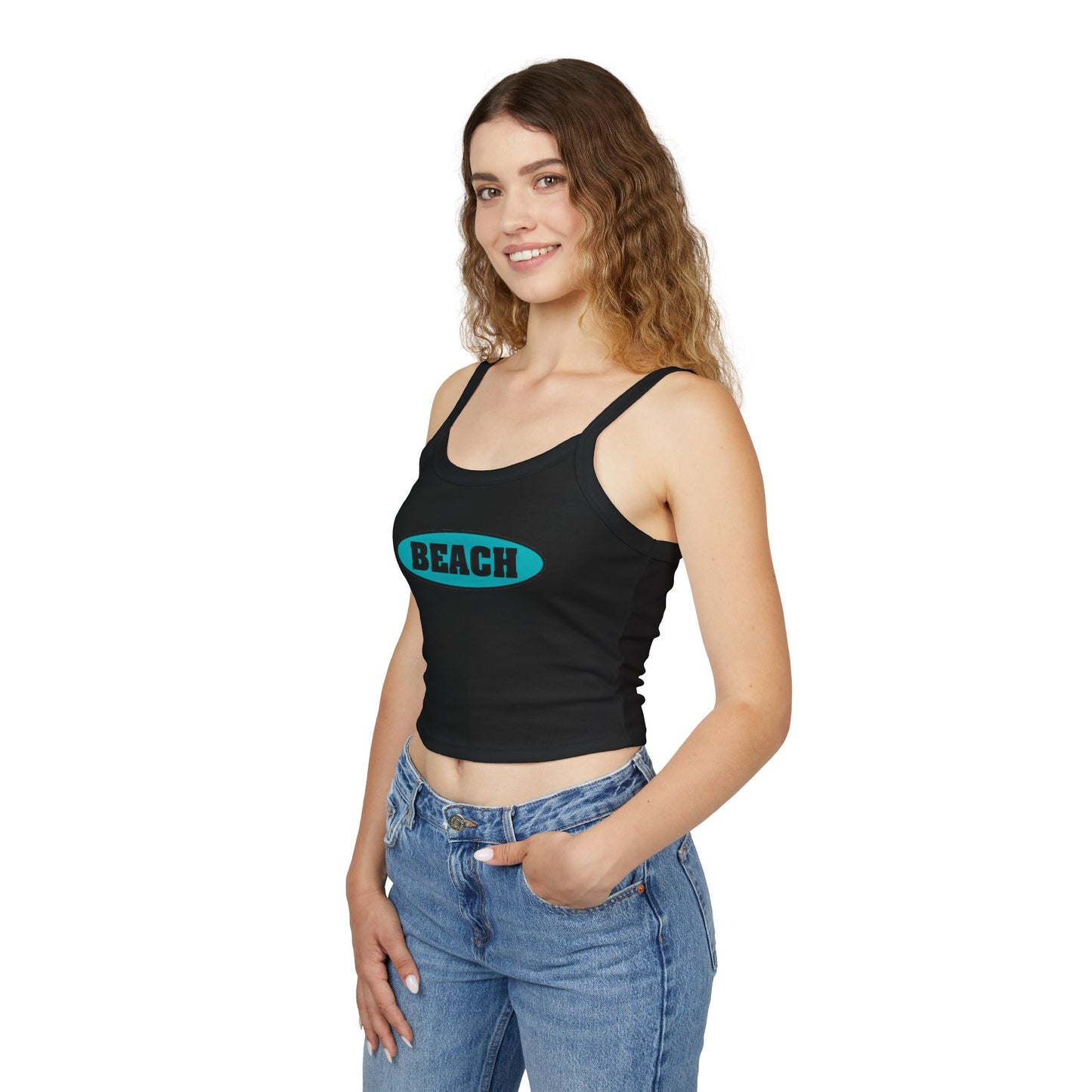 Beach Women's Spaghetti Strap Tank Top