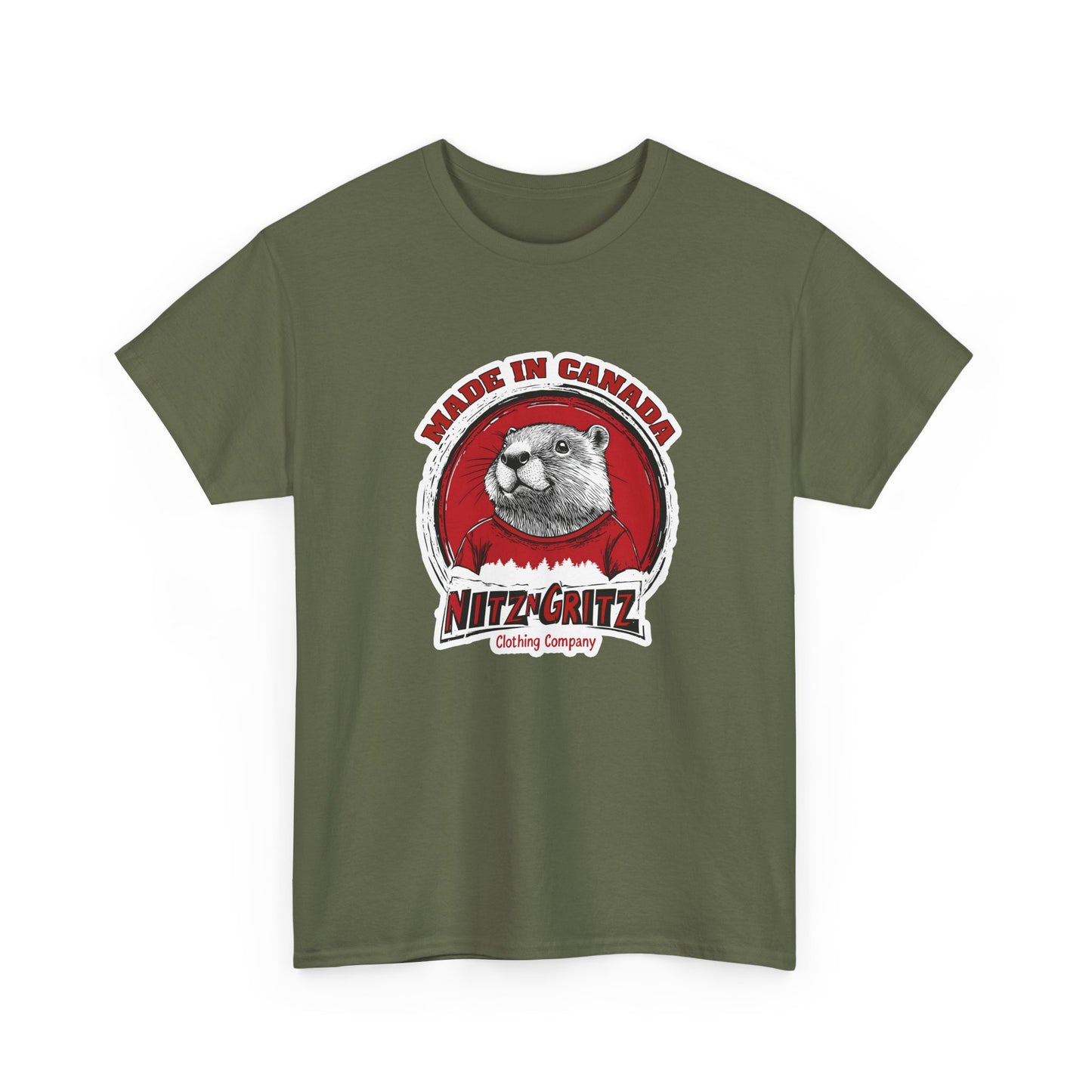 NitznGritz Made In Canada Unisex Heavy Cotton Tee