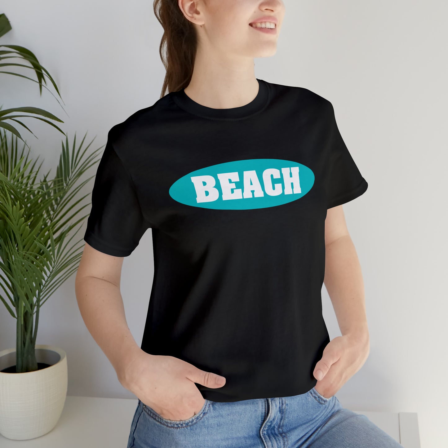BEACH..Unisex Jersey Short Sleeve