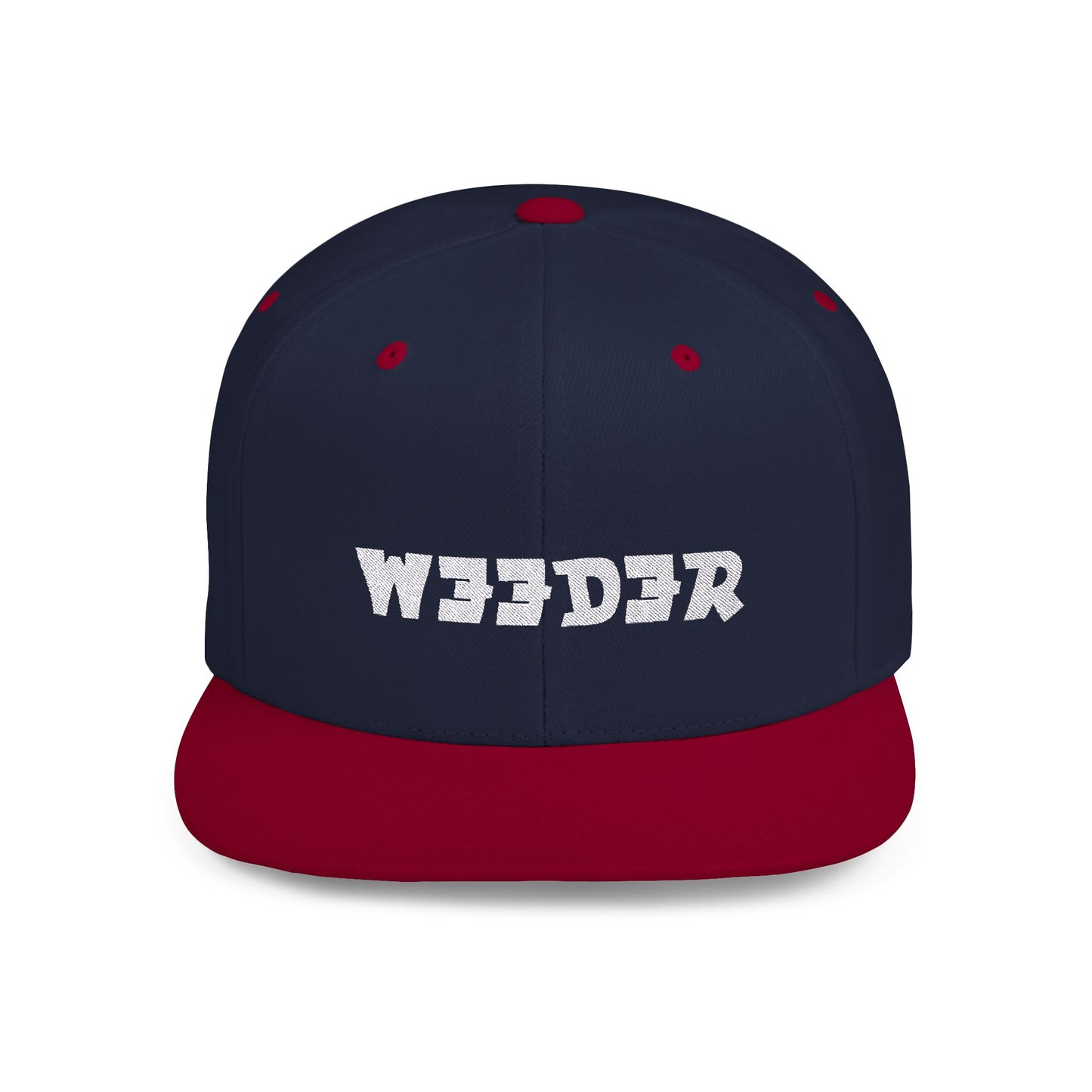 Weeder wear Flat Bill Snapback