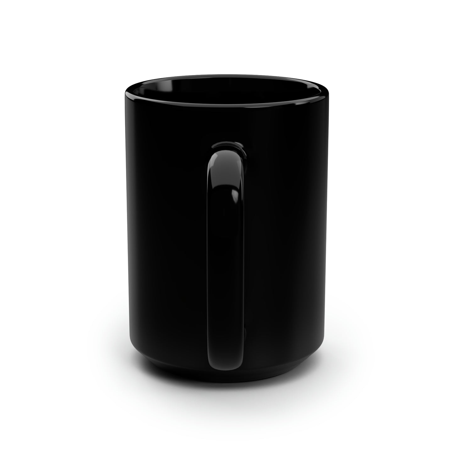 Eye Colour..Black Mug, 15oz